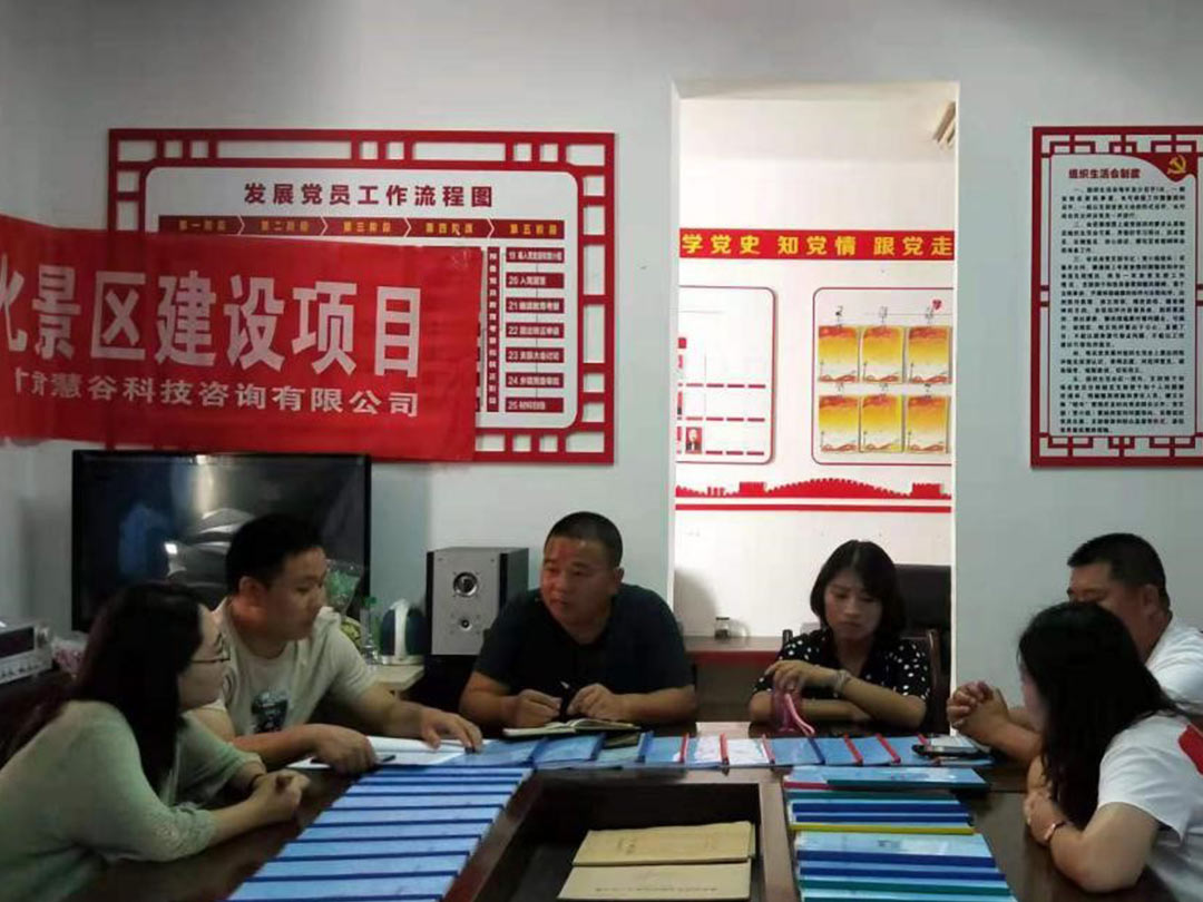 上坝村社会影响评价座谈会